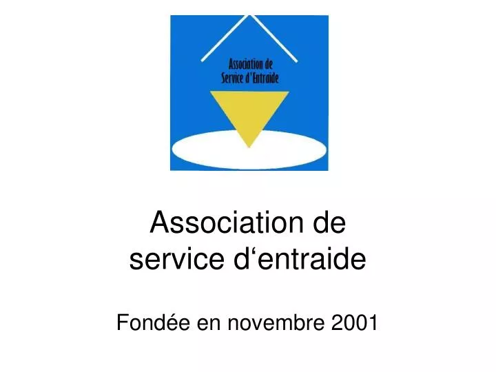 association de service d entraide