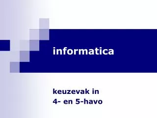 informatica