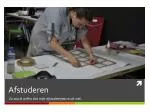 Afstuderen - slide 1