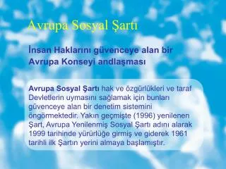 avrupa sosyal art