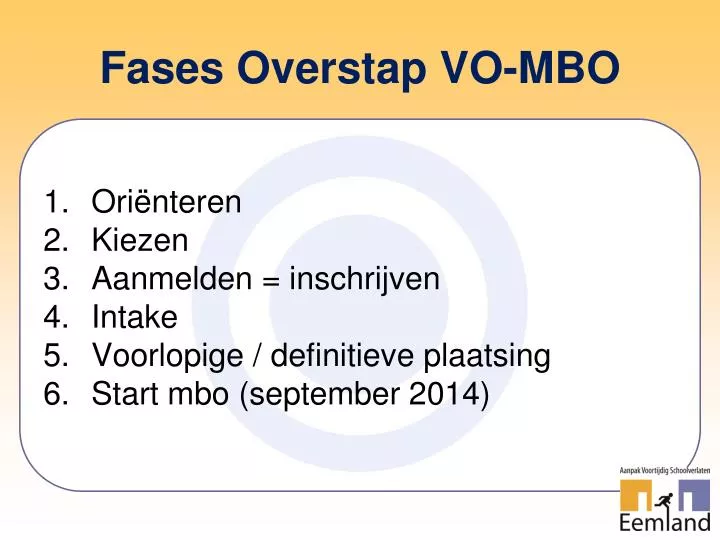 fases overstap vo mbo