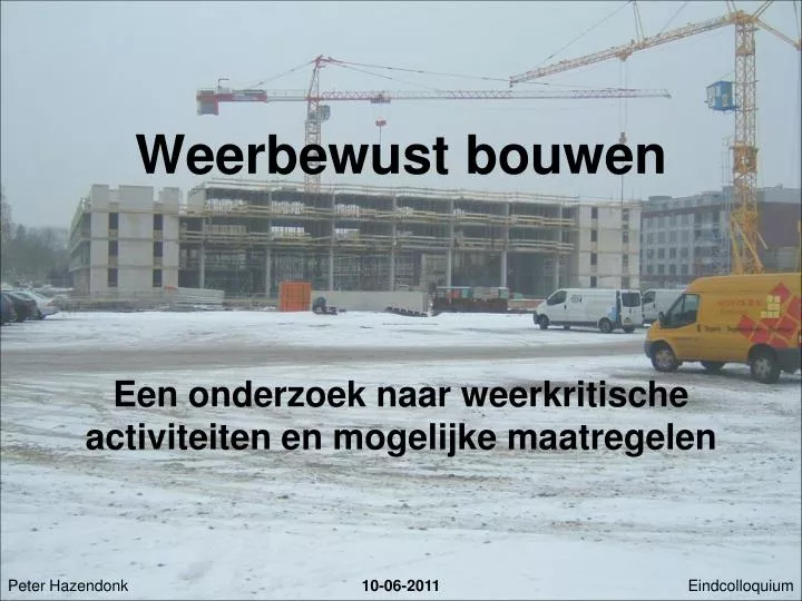 weerbewust bouwen