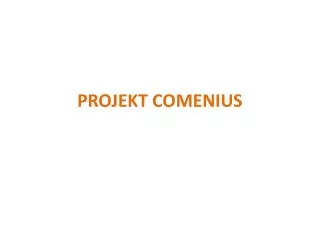 projekt comenius