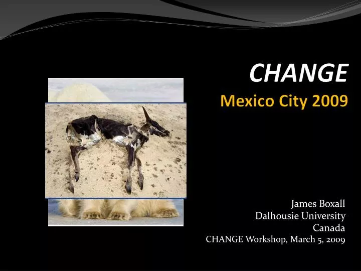 change mexico city 2009