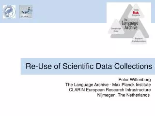 Re-Use of Scientific Data Collections
