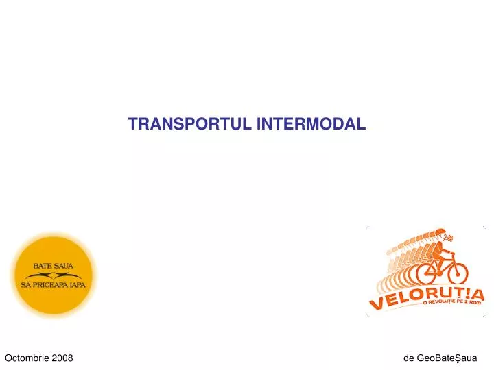 transportul intermodal