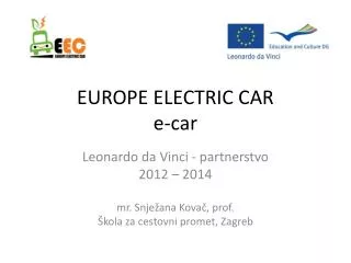 europe electric car e car