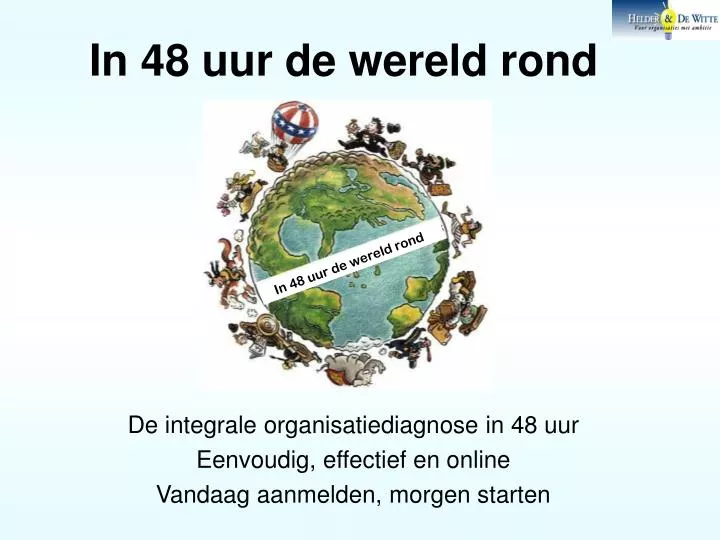 in 48 uur de wereld rond