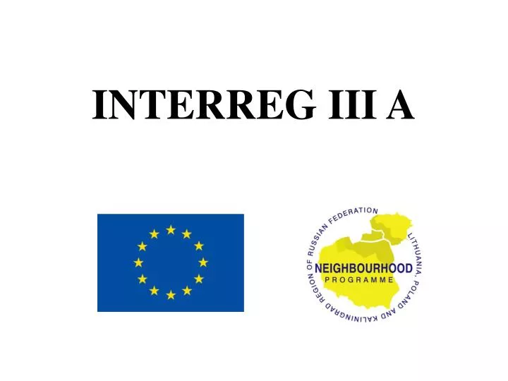 interreg iii a