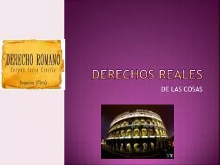 derechos reales