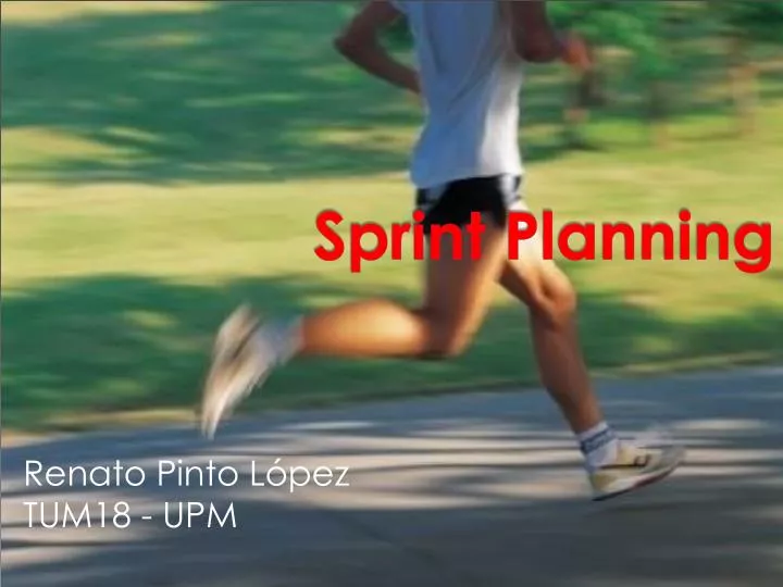 sprint planning