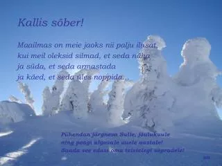 kallis s ber