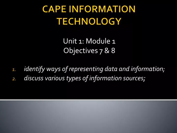 cape information technology