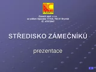 st edisko z me n k