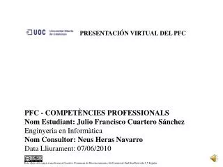 presentaci n virtual del pfc