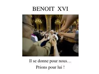 benoit xvi