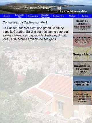 la cach e sur mer