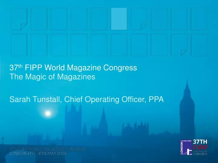 37 th fipp world magazine congress