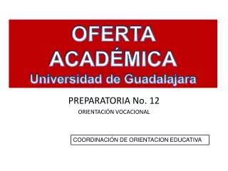 preparatoria no 12 orientaci n vocacional