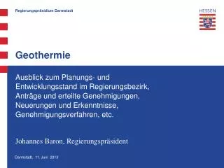 geothermie