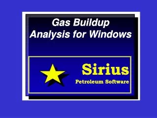 Gas Buildup Analysis