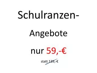 schulranzen
