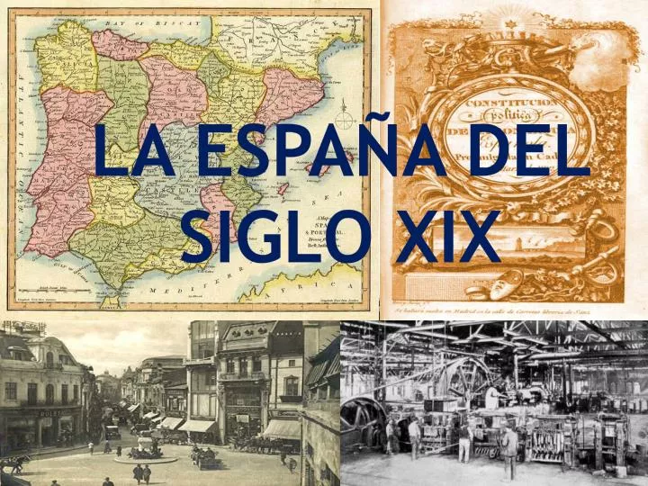 la espa a del siglo xix