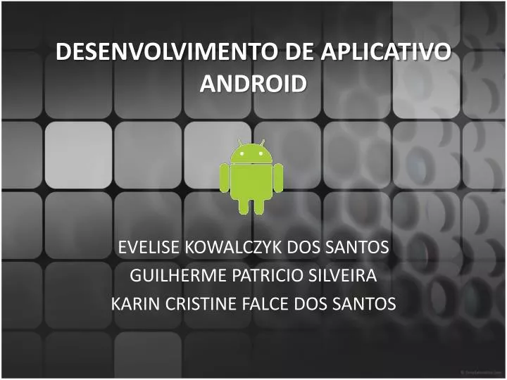 desenvolvimento de aplicativo android