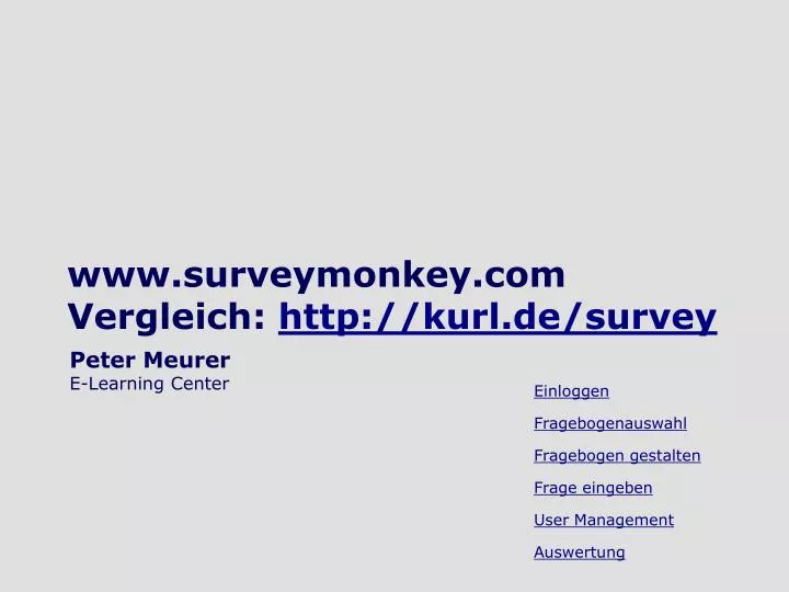 www surveymonkey com vergleich http kurl de survey