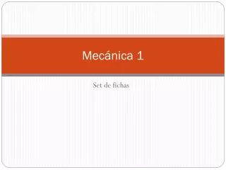 mec nica 1