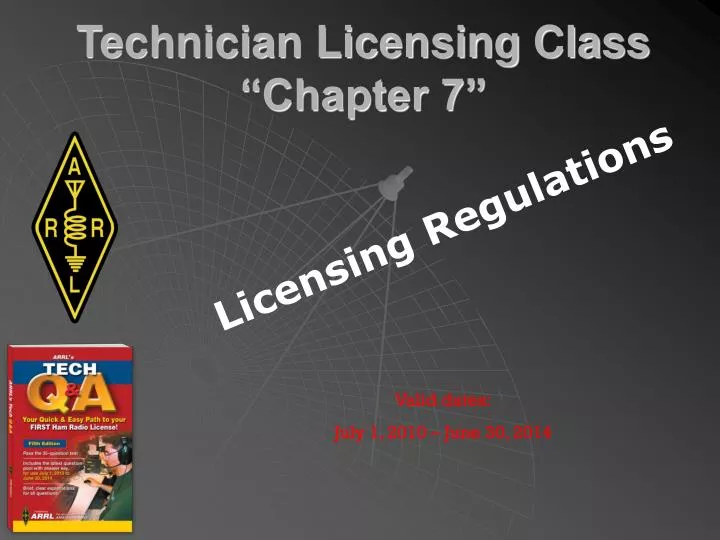 technician licensing class chapter 7