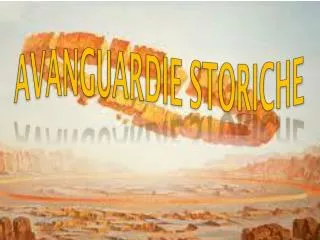 avanguardie storiche