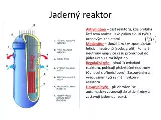 jadern reaktor