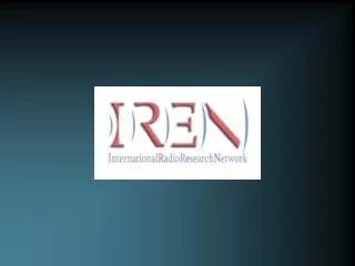 Founder members of IREN network and their representatives are: