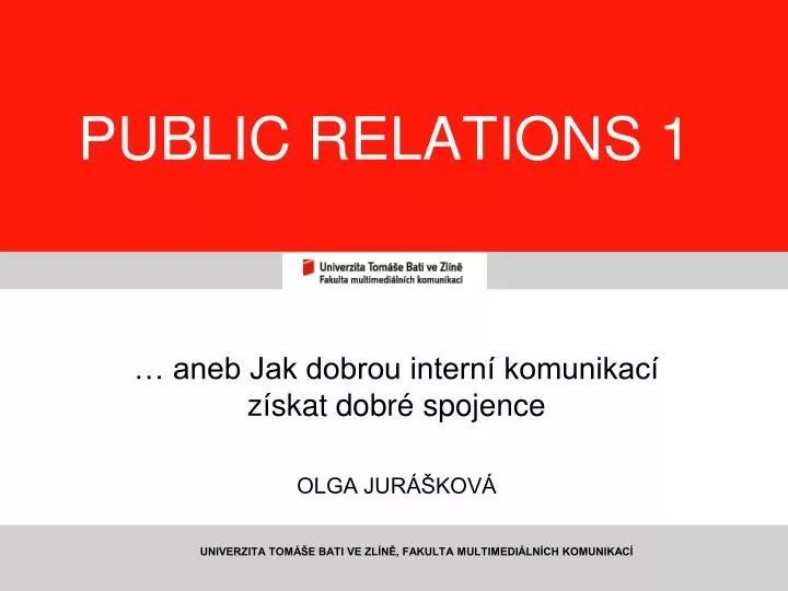 public relations 1