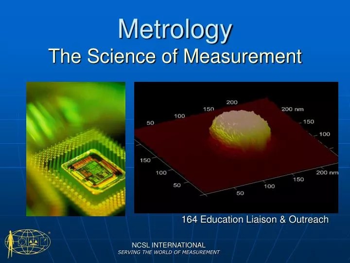 metrology the science of measurement