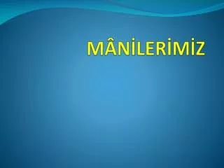 m n ler m z