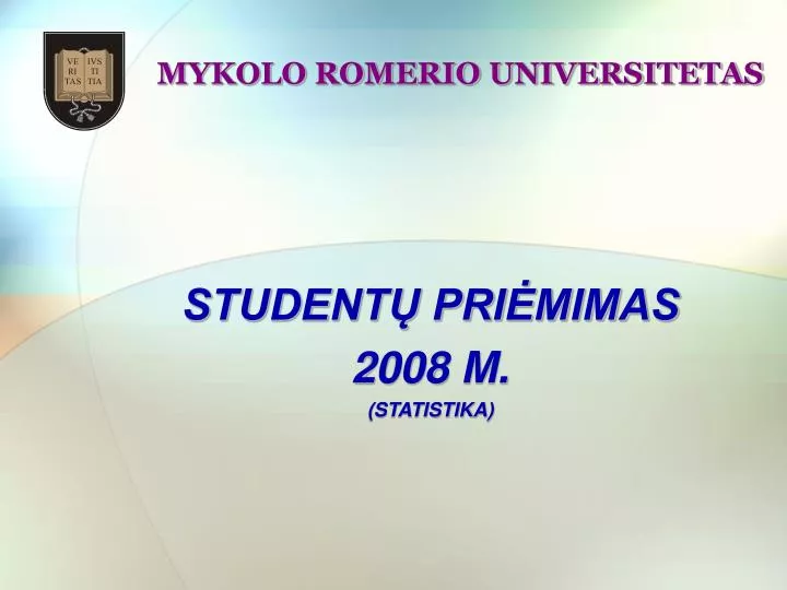 student pri mimas 2008 m statistika