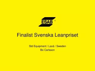 std equipment lax sweden bo carlsson
