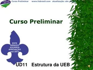 curso preliminar