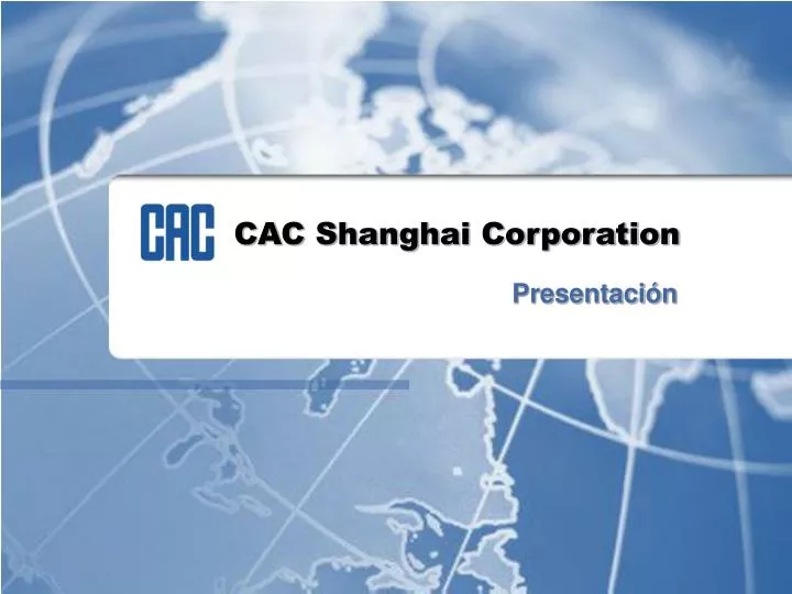 cac shanghai corporation