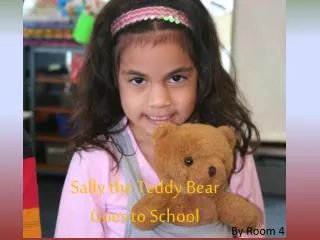 Sally the Teddy Bear Goes to School