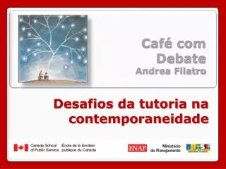 caf com debate andrea filatro