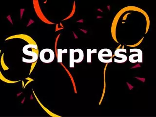 sorpresa