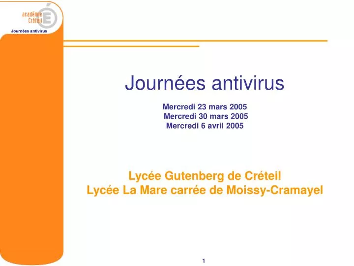 journ es antivirus