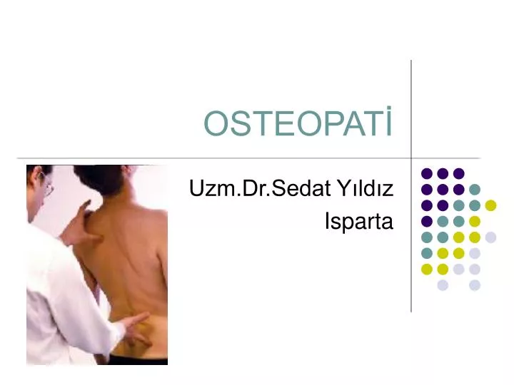 osteopat