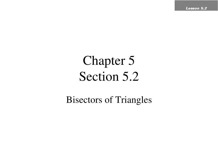 chapter 5 section 5 2