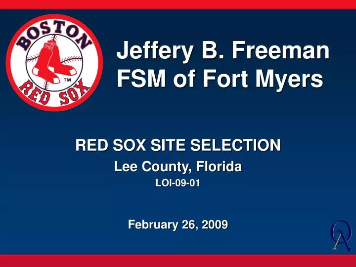 jeffery b freeman fsm of fort myers