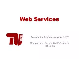 web services