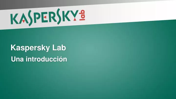 kaspersky lab